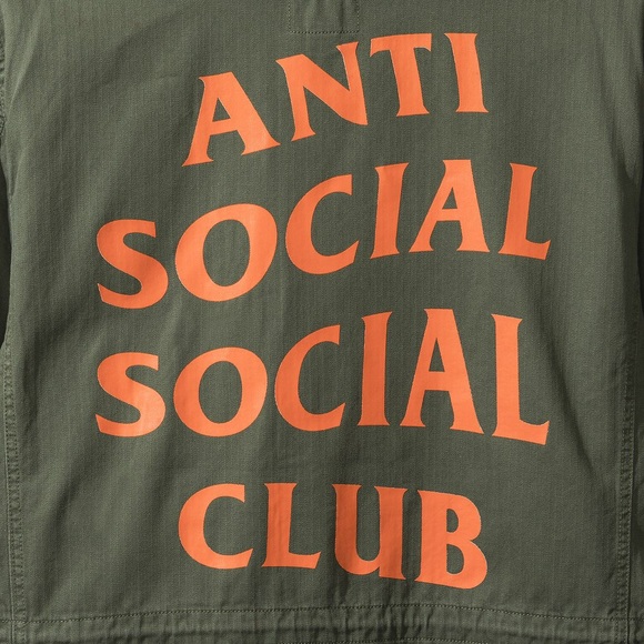 Anti Social Social Club Poppy Fields Jacket - Picture 3 of 3
